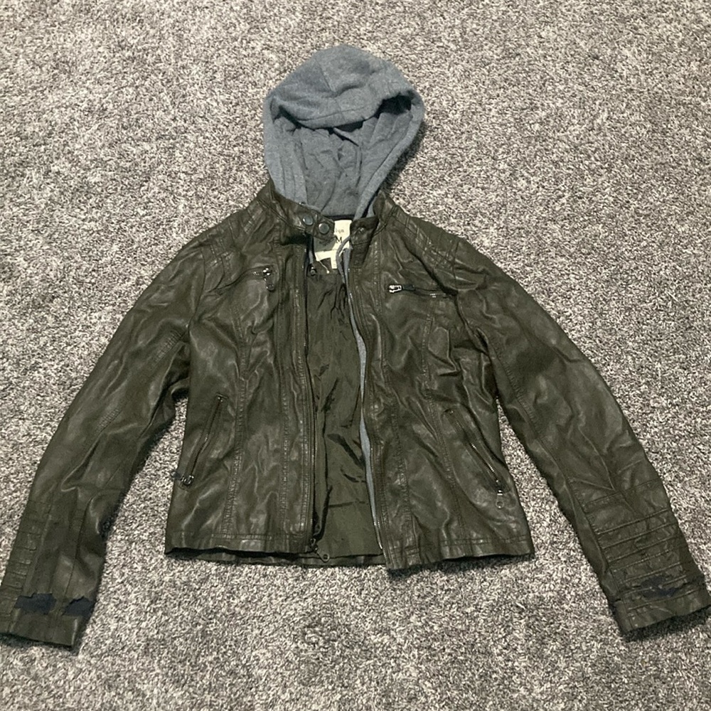 Maralyn & Me Leather Jacket